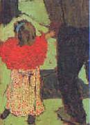 Edouard Vuillard Enfant avec Echarpe Rouge oil painting picture wholesale